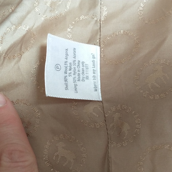 L.A.M.B Gwen Stefani Wool Blend Trench Coat - Picture 13 of 13